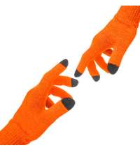 Перчатки сенсорные REACH, оранжевый, 100%акрил