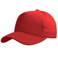 Бейсболка VALLEY, 5 клиньев, металлическая застежка