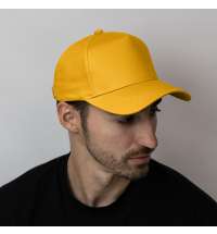 Бейсболка VALLEY, 5 клиньев, металлическая застежка