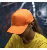 Бейсболка VALLEY, 5 клиньев, металлическая застежка