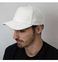 Бейсболка BOSTON, 5 клиньев, металлическая застежка