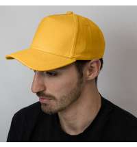 Бейсболка BOSTON, 5 клиньев, металлическая застежка