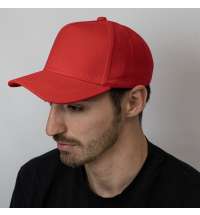 Бейсболка BOSTON, 5 клиньев, металлическая застежка