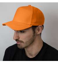 Бейсболка BOSTON, 5 клиньев, металлическая застежка