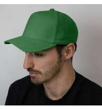 Бейсболка BOSTON, 5 клиньев, металлическая застежка