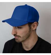 Бейсболка BOSTON, 5 клиньев, металлическая застежка