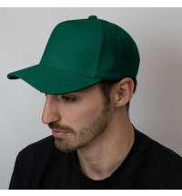 Бейсболка BOSTON, 5 клиньев, металлическая застежка