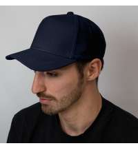 Бейсболка Boston, 5 клиньев, металлическая застежка