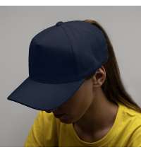 Бейсболка Boston, 5 клиньев, металлическая застежка