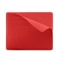 Чехол Simply для 6 карт с отделением для денег, красный, PU