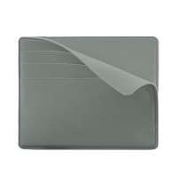 Чехол Simply для 6 карт с отделением для денег, серый, PU