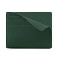 Чехол Simply для 6 карт с отделением для денег, зеленый, PU