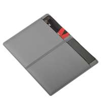 Чехол для автодокументов Simply, серый, 9.3 х 12.8 см, PU