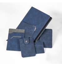 Чехол для карт Luma с 4 отделениями, темно-синий, PU