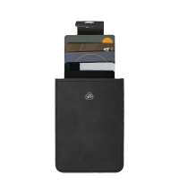 Чехол для карт Luma с 4 отделениями, черный, PU