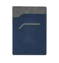 Чехол для автодокументов Luma, темно-синий/серый