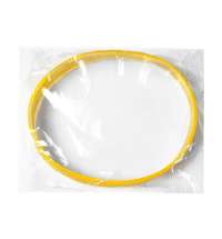 Браслет силиконовый FEST; 20 x 1,2 x 0,2 см; желтый; силикон