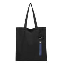 Сумка для покупок LUMISSA 325 г/м&sup2; с ремувкой, чёрный/тёмно-синий