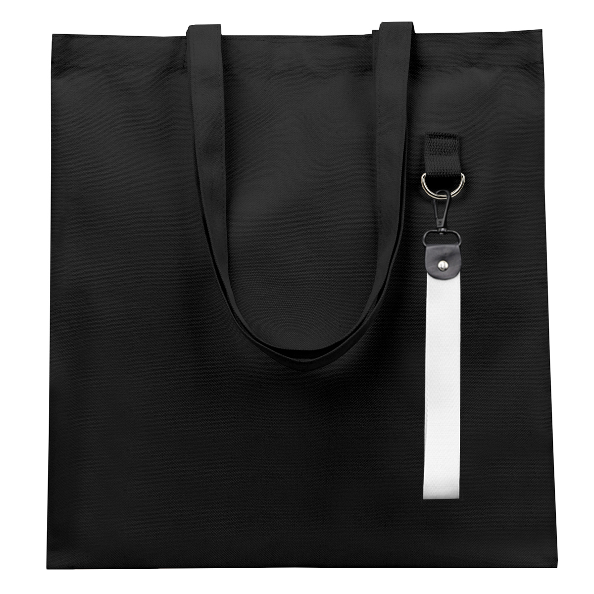 Сумка для покупок LUMISSA 325 г/м&sup2; с ремувкой, чёрный/белый