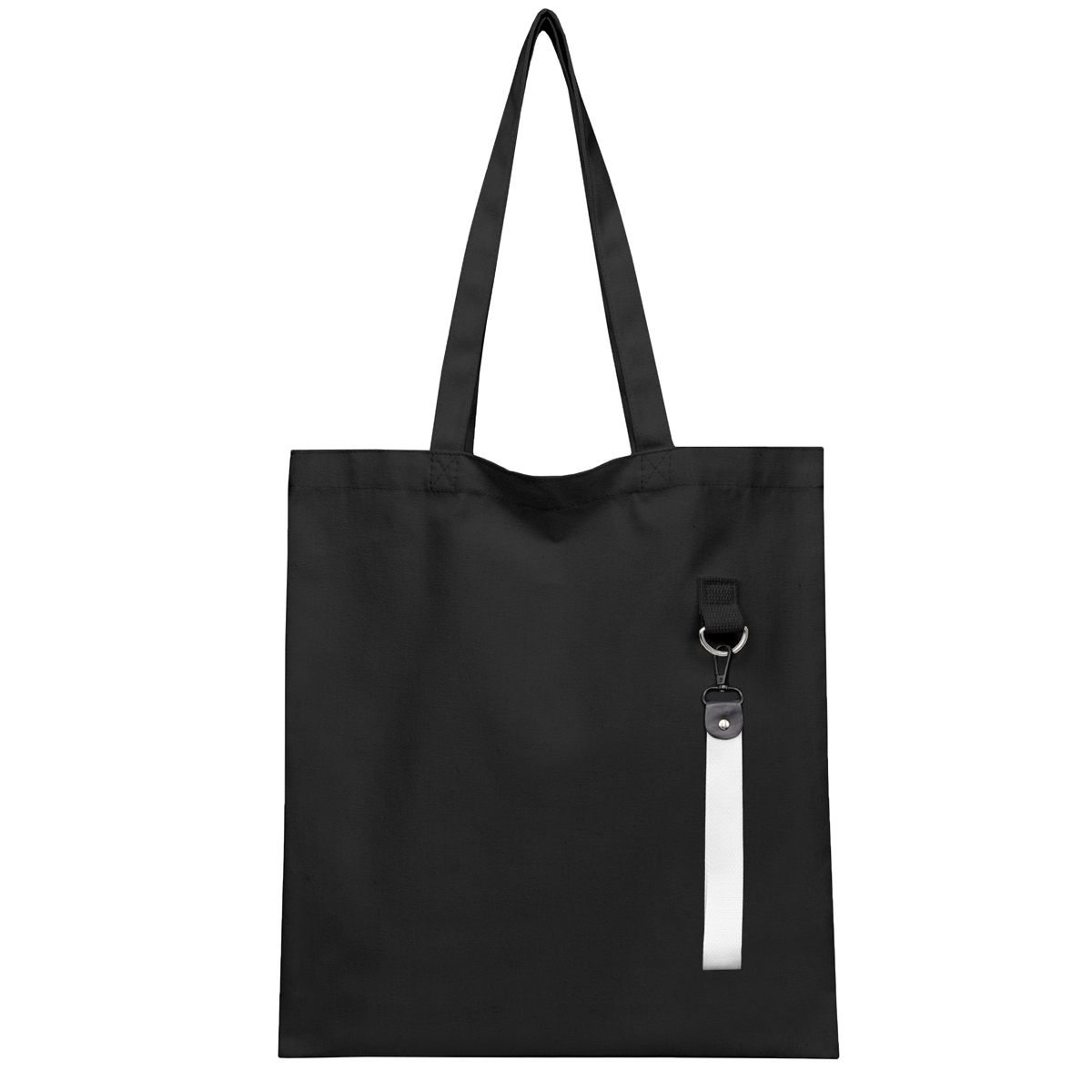 Сумка для покупок LUMISSA 325 г/м&sup2; с ремувкой, чёрный/белый