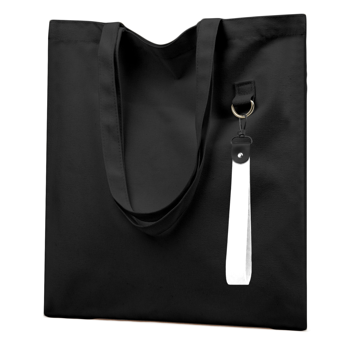 Сумка для покупок LUMISSA 325 г/м&sup2; с ремувкой, чёрный/белый