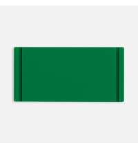 Лейбл из ПВХ Dzeta, XS, зеленый