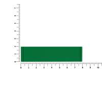 Лейбл из ПВХ Dzeta, S, зеленый