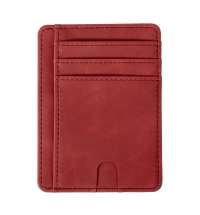 Чехол для карт Luma с 5 отделениями, красный