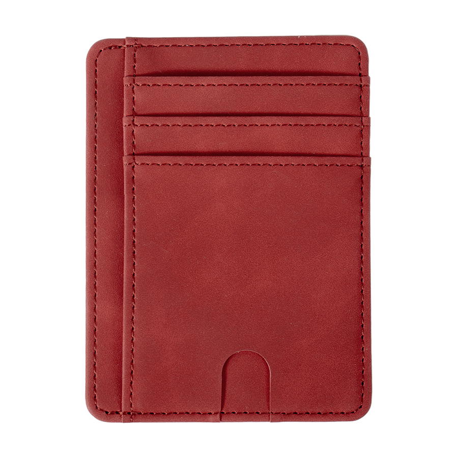 Чехол для карт Luma с 5 отделениями, красный