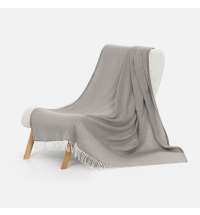 Плед &laquo;Гирвас&raquo;, темно-бежевый