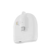 Кабель Xoopar ICE-R с ретрактором 2 в 1, разъёмы USB-C и Lightning, 60 Вт