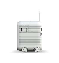 Универсальный адаптер Xoopar Luggie со встроенными вилками типов EU, UK, US и AUS