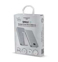 Внешний беспроводной аккумулятор Xoopar Smile с MagSafe и зеркалом, 5000 мА&middot;ч