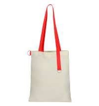 Сумка для покупок White GLOW 325 г/м&sup2;, красная