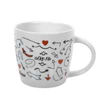 Кружка MILK ,  глянцевое покрытие