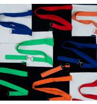 Сумка для покупок Black GLOW 325 г/м&sup2; с ремувкой, оранжевая/оранжевая