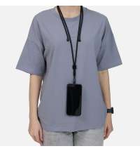 Шнурок для телефона TrendHand, черный