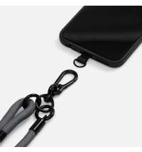 Шнурок для телефона OmniHold, серый