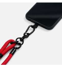 Шнурок для телефона OmniHold, красный