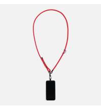 Шнурок для телефона OmniHold, красный