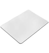 Коврик для мыши GLIDE M, 35*25*0,3см, прошитый край, белый