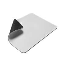 Коврик для мыши GLIDE S, 26*21*0,3см, прошитый край, белый