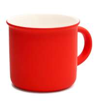 Кружка Camping, софт тач, красная-S