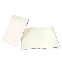 Набор подарочный SILENT-ZONE: бизнес-блокнот, ручка, наушники, коробка, стружка, бело-красный