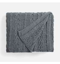 Плед Eloisa, серый меланж