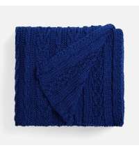 Плед Eloisa, темно-синий (кобальт)