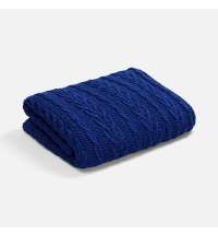 Плед Eloisa, темно-синий (кобальт)