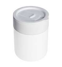 Кружка кермическая Silvia с силиконовой манжетой, белая