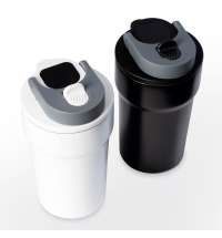 Термокружка Aura с дисплеем, чёрная