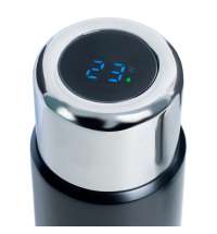 Термос Versus с дисплеем, чёрный